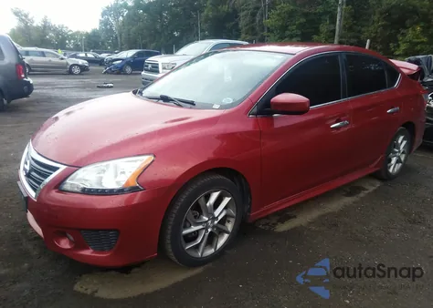 2013 Nissan Sentra Sr z USA, uszkodzony, nr VIN 3N1AB7AP6DL695986